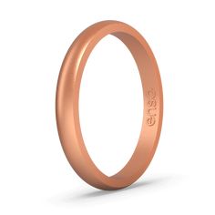 Elements Classic Halo Silicone Ring - Copper Enso Rings, Silicone Wedding Band, Silicone Ring, Silicone Rings, Unique Wedding Bands, Wedding Rings Unique, Flexible Design, Silicon Bands, Halo Rings