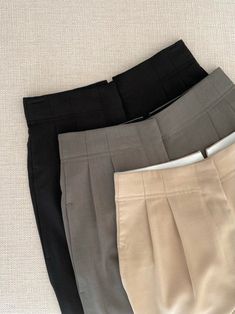 Chic, classic trendy trousers with wide leg and two pin tucks. Extra wide leg creates a chic silhouette and comfortable fit. Suit pants for casual or dress wear. Model is in MINUSEY S. ✔️ Free worldwide express shipping over $100✔️ Loved by 6,500+ customers✔️ Limited edition collections, maximum style⠀⠀⠀⠀⠀⠀⠀⠀⠀Stay ahead of the trend with can’t-find-anywhere-else staples. Your closet will thank you 💕 * MINUSEY S = EU 34, US 2* MINUSEY M = EU 36, US 4* 97% Polyester / 3% Spandex* Dry clean* Made in Korea - Model Height: 172cm/5'7" (US2, EU34) Elegant Wide Leg Pants With Accordion Pleats, Elegant Wide Leg Bottoms With Box Pleat, Wide-leg Pants With Accordion Pleats For Work, Chic Formal Bottoms With Box Pleat, Accordion Pleats Wide-leg Work Pants, Elegant Straight Pants With Accordion Pleats, Classic Wide Leg Culottes, Elegant Straight Culottes For Business Casual, Classic Straight Culottes For Workwear