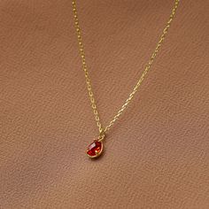 💎 Always enjoy wearing a stylish and elegant necklace with the extra tiny and elegant red ruby necklace.  💎 You will be amazed by its reflection of light and its color. Necklace for every day use.  💎 If you want to use it as a Chooker, choose 12-14 inches. If you want an image in the photos, you can give me a custom size. We will produce accordingly.  💎 It's also a July stone, a great gift for birthdays. We wrap it as gift wrap. 💎TECHNICAL INFORMATION💎 - Pendant heigh:7 mm - Pendant width: Ruby Red Necklace, Autumn Court, Personalized Wedding Rings, Engraved Wedding Rings, Fingerprint Jewelry, Red Pendants, July Birthstone Jewelry, Color Necklace, Ruby Pendant