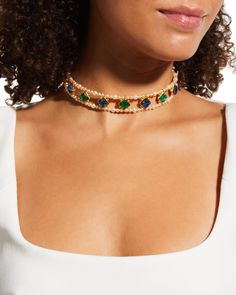 90s Choker, Stone Choker, Tooth Fairy, Jewelry Business, First Lady, Neiman Marcus, Top Designers, Timeless Fashion, Choker