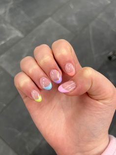 Back To School Nails 10-11, Short Acrylic Nails Almond French Tips Summer, First Day Of School Nails Short, Nails For 12 Year Girl, Preppy Nail Ideas For Kids Short, Nail Ideas For 12 Yrs Old, Gel Nail Designs For School, Pastel Gel Nails Short, Winter Short Acrylic Nails