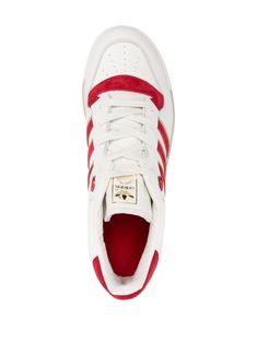 Find ADIDAS Rivalry 86 Leather Sneakers on Editorialist. white/red calf leather smooth grain suede panelling perforated detailing signature 3-Stripes logo logo-debossed tongue contrasting branded heel counter round toe front lace-up fastening branded insole ridged rubber sole Custom Adidas Leather Low-top Sneakers, Adidas Leather Sneakers With Three Stripes, Classic Adidas Logo Custom Leather Sneakers, Adidas Leather Skate Shoes With Three Stripes, Leather Custom Sneakers With Three Stripes For Sports, Custom Leather Sneakers With Three Stripes Branding For Sports, Custom Leather Sneakers With Three Stripes For Sports, White Custom Sneakers With Three Stripes And Round Toe, White Custom Sneakers With Three Stripes Branding