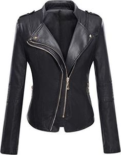 Women's Genuine Lambskin Leather Jacket Stylish Motorcycle Biker Black Leather Jacket | New Women's Black Slim Fit Biker Style Moto Real Leather Jacket | Asymmetric zip jacket |  Casual & Party Wear Jacket For Women | Tailored Fit Style Jacket |  Description :  Materials: Lambskin Leather Color : Black Closure : Zipper / Ykk Zipper  Front Zip Closure Handmade: Yes  Season: Winter, Spring, Fall , All season Occasion: Club & Party wear, Gift for Halloween, Birthday Gift, Surprise Gift , Anniversar Fitted Leather Jacket, Faux Leather Jacket Women, Pleather Jacket, Leather Jacket Women, Green Leather Jackets, Black Leather Coat, Leather Jacket With Hood, Long Coat Jacket, Leather Jacket Style