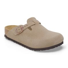 Boston Kids Suede Leather Taupe | BIRKENSTOCK Birken Stock Clogs, Boston Clogs Taupe, Birkenstock Socks, 2024 List, Birkenstock Clogs, Birkenstock Clog, Dream Items, Bday Wishlist, Boston Clogs