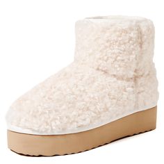 PRICES MAY VARY. Keep your feet warm and stylish with AUSLAND Women's Faux Fur Platform Boots, perfect for winter and snowy conditions. The boots feature a soft and comfortable fleece lining and a sturdy anti-slip outsole, providing both comfort and functionality. The platform design adds a trendy touch to your winter wardrobe, while the ankle height ensures a versatile look for any occasion. These winter boots for women are made of high-quality materials, ensuring long-lasting reliability even Faux Fur Boots, Winter Snow Boots, Winter Boots Women, Ankle Bootie, Winter Shoes, Platform Boots, Winter Wardrobe, Snow Boots, Winter Boots