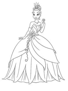 the princess from disney's sleeping beauty coloring pages for kids to print and color