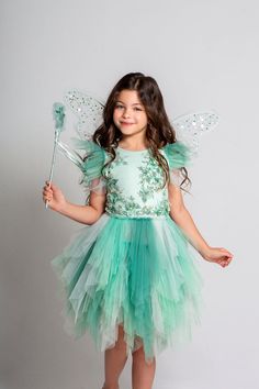 Forest Fairy Tutu Dress – Tutu Du Monde US Fairy Dresses For Toddlers, Fairy Dress Kids Autumn, Fairy Dress Kids Blue, Faries Dress For Kids, Fairy Dress Kids Beautiful, Forest Fairy Dress Kids, Forest Fairy Wings, Fairy Princess Costume, Handkerchief Hem Skirt