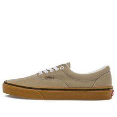 Vans Era 'Gum Timber Wolf' VN0A5EFNA9L (SNKR/Skate/Casual/Unisex/Low Top) Casual Skate Shoes With Gum Sole, Casual Brown Sneakers For Skateboarding, Casual Brown Vans Skate Shoes, Casual Vans Cotton Skate Shoes, Vans Era, Timber Wolf, Low Top, Gum, My Style