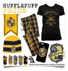 a harry potter costume is shown with hogwart's crests and other items