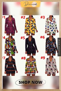 Fashion Floral Sleepwear Long Sleeve V Neck Bodycon Onesies Fitted V-neck Printed Sets, Fitted Multicolor Sleepwear For Loungewear, Fitted Graphic Print Sleepwear For Loungewear, Fitted Casual Long Sleeve Sleepwear, Casual Fitted Long Sleeve Sleepwear, Fitted Casual Sleepwear For Fall, Casual Fitted Sleepwear For Fall, Casual Fitted Fall Sleepwear, Multicolor Long Sleeve Jumpsuits And Rompers For Loungewear