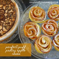 there are many pastries on the plate and one has been made to look like roses