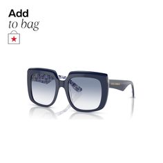 in stock Female Eyes, Women's Sunglasses, Square Frames, Face Shapes, Gender Female, Luxury Branding, Sunglasses Women, Dolce And Gabbana, Pick Up