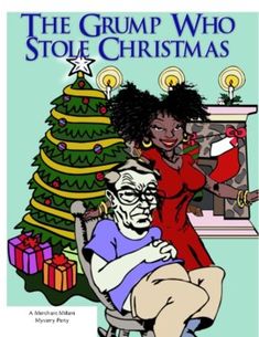 The Grump Who Stole Christmas: A Mystery Party Kit, murder mystery party, mystery dinner game, new years game, xmas murder mystery, xmas**Also available as a Virtual Party. See Below**Great for family parties, holiday parties, church groups, social clubs, and more!All the Wu's who lived down in Yule... Clue Party, Mystery Parties, Teen Party Games, New Year's Games, Dinner Games, Christmas Mystery, Girl Spa Party, Mystery Dinner, Mystery Party