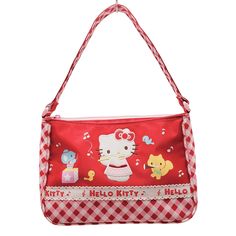 Kawaii Hello Kitty Mini Shoulder Bag Sanrio Smiles Vintage Preowned In Good Condition. Description: 2009 Official Sanrio Licensed Hello Kitty Playing The Flute Hanging Out W/ Her Friends Clean Interior Approximate Measurements: Height 6" Width 8.5" (Measured At Bottom) Depth 3" Tags: Y2k, Satchel, Rare, Hard To Find, Htf, Sanrio, Cute, Kawaii, Kidcore, Girly, Hk, Collectors Item, Vintage, Collect, Sweet, Small, Gift, Treasure, Satchel, Mini, Small, Collectible, Sanriocore Kawaii Kidcore, Playing The Flute, Sanrio Bag, Hello Kitty Purse, Kawaii Hello Kitty, Plush Backpack, Mini Shoulder Bag, Small Gift, Women Accessories Bags