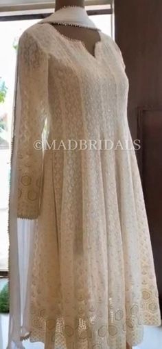 Lehenga Wedding Dress, Wedding Dress Lehenga, Lehenga White, Chikankari Dress, Calendar Skills, White Ceremony, Reception Cocktail, Dress Lehenga, Chikankari Anarkali