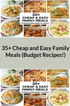 the cover of 35 cheap and easy family meals