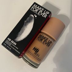 Makeup Forever Hd Foundation In Shade 2y36 Brand New Only Used To Swatch. Makeup Forever Hd Foundation, Velvet Skin, Body Foundation, Foundation Colors, Skin Foundation, Make Up For Ever, Makeup Forever, Powder Foundation, Makeup Foundation