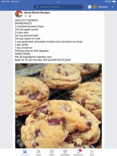 an image of cookies on the facebook page