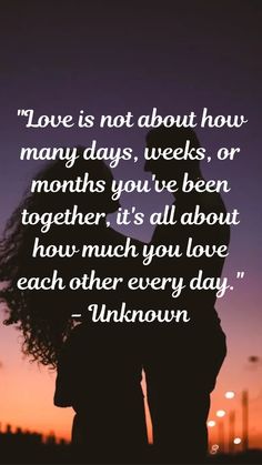 This quote reminds us that love is a continuous choice and action rather than a static measure of time. To live by this wisdom, prioritize daily expressions of affection, respect, and support for your partner. Show appreciation for their presence in your life through small gestures and sincere words, actively listen to their thoughts and feelings, and strive to understand and meet their needs. Embrace each day as an opportunity to strengthen your connection and deepen your emotional bond. By nurturing your love consistently and authentically, you build a relationship that flourishes with enduring warmth, trust, and happiness. Poems For Your Boyfriend, Good Night I Love You, Small Gestures, Prayer For Husband, Time To Live, Islam Beliefs, Lettering Ideas, Why I Love You