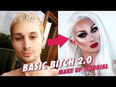 Mtf Makeup, Drag Queen Makeup Tutorial, Wig Review, Drag Queen Makeup, Drag Makeup, Makeup Help, Make Up Tutorial, Queen Makeup, Male Makeup