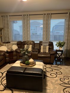 the living room is clean and ready for us to use in its new owner's home