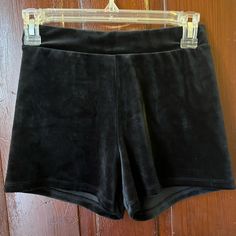 Color Black Velvet, Short, Material 92% Polyester 2% Spandex. Brand New With Tag. Forever 21 Black Bottoms With Built-in Shorts, Forever 21 Stretch Shorts, Stretch Forever 21 Shorts, Stretch Shorts From Forever 21, Forever 21 Fitted High-waisted Shorts, Chic Fitted Shorts By Forever 21, Forever 21 Stretch Bottoms With Built-in Shorts, White Biker Shorts, Black And White Camo