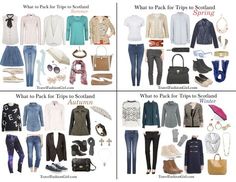 four different ways to pack for spring and summer