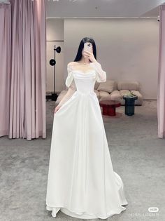 Long Sleeves Wedding Dresses, Wedding Dresses Off The Shoulder, Plain Wedding Dress, Sleeves Wedding Dresses, Dresses Off The Shoulder, Bridal Party Gowns, A Line Bridal Gowns, Fancy Wedding Dresses