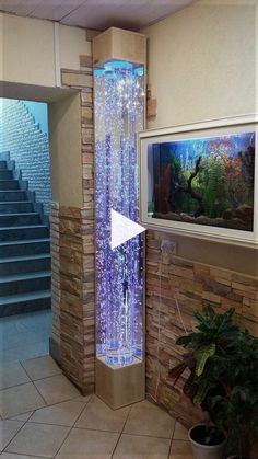 *** organic modern decor target, organic modern decor inspiration, organic modern decor bedroom? Indoor Waterfall Wall, Stone Wall Design, Indoor Waterfall, Bubble Wall, Waterfall Wall, Fountain Design, Home Aquarium, Modern House Exterior Design