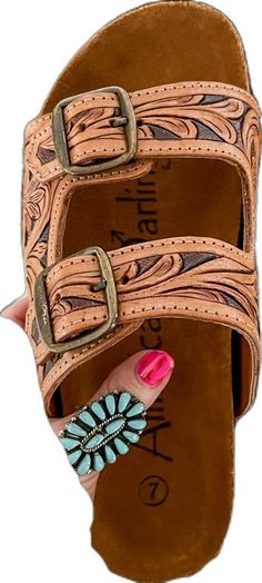 Padded Sandals, Gorgeous Leather, Hello Gorgeous, Tooled Leather, Leather Tooling, Phone Numbers, Leather Sandals, Buy Now, Collage