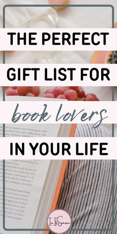 the perfect gift list for book lovers in your life