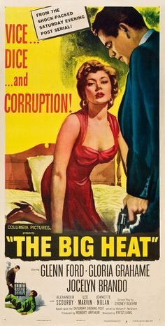 the big heat movie poster from 1950