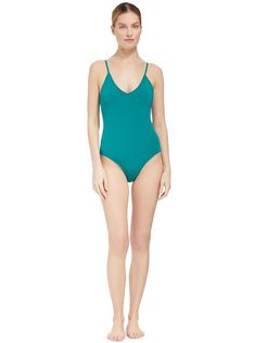 The Deb One Piece is sophisticated and alluring for sunbathing or in the water. The shelf bra is designed with soft heavy elastic to keep you super secure all day long. Doubling as a bodysuit with your favorite denim shorts or jeans for a casual beach look, you can also take it from the day into the night.  This style runs one size big. We recommend sizing down one full size from your regular size. Ie. If you normally take a size Medium, we recommend that you order a size Small.   Color: Petrol Rachel Skirt, Into The Night, Soft Bra, Beach Look, Princess Seam, Shelf Bra, Slim Waist, Independent Designers Fashion, Gifts For New Moms