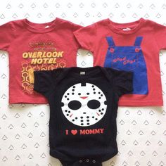 Horror Movie Baby Shower Ideas, Alternative Baby Clothes, Punk Baby, Gothic Baby, Goth Baby, Kids Clothing Brands, Little Boy Outfits, Newborn Outfit, Baby Kids Clothes