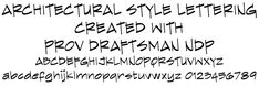 an old fashioned font that is black and white with the letters below it in different styles