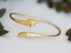 This intricate Fox bracelet is dedicated to all my forest creatures out there.  Measurements: The diameter is around 15cm / 6 inch. It is adjustable. * Easy to adjust. * Comes wrapped in a pretty gift packaging. * Could be requested in either 14k gold, rose gold or silver. Foxes carry a rich symbolism in various cultures. In general, foxes symbolize creativity, passion, wisdom, and guidance. The fox is considered as a protective spirit guide, It'e associated with magic and dreams in certain cult Intricate Jewelry, Dainty Jewellery, Deer Accessories, Handmade Gold Elven Jewelry, Woodland Fairy Jewelry, Fox Bracelet, Fox Jewelry Ring, Fox Jewelry, Animal Bracelet