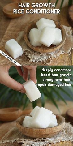 Hair Growth Conditioner, Oil For Hair Growth, Diy Kosmetik, Oil For Hair, Rice Water, Healthy Natural Hair