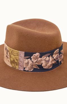 The Satin Banded Classic Wool Felt Rancher provides timeless style with a luxurious touch. The rich tonal satin lining and raw edging with double tonal stitching details elevate this rancher hat. With a 11cm crown height, 8cm brim length, and adjustable drawstring for sizing, it offers a perfect fit for a 58/59cm inner circumference. Perfect for any formal occasion. Country Style Hat Bands For Winter, Brown Flat Crown Felt Hat For Spring, Fedora For Country Events With Flat Crown, Flat Crown Rodeo Hat, Elegant Brown Hat Bands For Spring, Western Fedora With Flat Crown, Brown Hat Band For Spring, Pantry Gifts, Felt Cowboy Hat