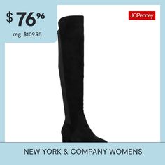 Celebrate the change of seasons in the Florence tall boot showcasing a form-fitting silhouette, side zip closure, stretchy back and block heel.Closure Type: ZipperShaft Circumference: 14 1/4 InchesBoot Shaft Height: 20 InchesShoe Heel Height: 1 3/4 InchesUpper/Outer Base Material: 100% TextileShoe Lining Material: FabricSole Material Content: 100% Thermoplastic-RubberCalf Width: RegularToe Type: Plain Toe, Closed ToeHeel Style: Block HeelCountry of Origin: Imported Fitted Knee-high Boots With Side Zipper For Fall, Fitted Knee-high Boots With Side Zipper, Fitted Winter Boots With Zipper Closure, Winter Knee-high Boots With Side Zipper And Fitted Design, Fitted Knee-high Boots With Side Zipper For Winter, Fitted Winter Knee-high Boots With Side Zipper, Fitted Black Boots With Side Zipper, Fitted Knee-high Boots With Zipper For Work, Knee Boots Black