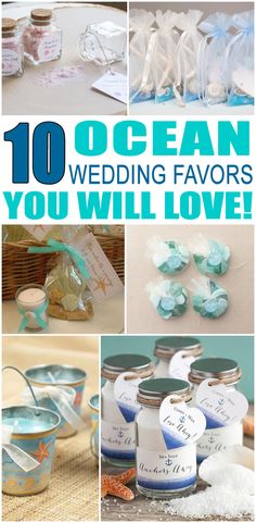 10 ocean wedding favors you will love to have on hand and put in the jar