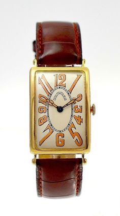 Vintage Patek Philippe, Whimsical Typeface, Art Deco Watch, Watch Dial, Antique Watches