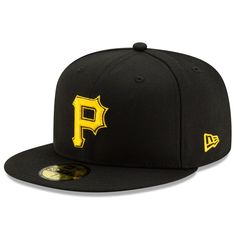 Your Pittsburgh Pirates dominate on the diamond, and now you can rep their on-field look from anywhere with this Alternate Authentic Collection On-Field 59FIFTY Fitted Hat from New Era! This spirited cap features crisp graphics that will let everyone know where your allegiance lies. Pair it with your favorite Pittsburgh Pirates top and you'll have the ultimate game day outfit! Game Day Outfit, New Era Fitted, Pirate Hats, Cap Mens, Boy Hat, Gameday Outfit