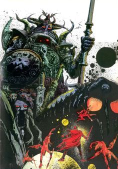 ©Philippe Druillet 70s Sci Fi Art, Arte Punk, Bd Comics, Science Fiction Art, Fantasy Artist, Comic Illustration, Cthulhu