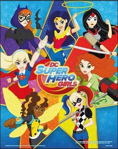 the dc super hero girls movie poster