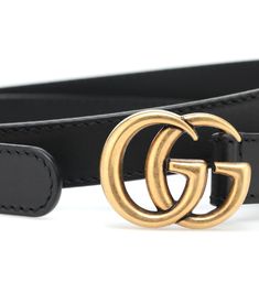 Leather Belt - Gucci | mytheresa.com Designer Gucci Belt Buckles In Black, Designer Gucci Black Belt Buckles, Gucci Black Belt Buckles With Removable Belt, Gucci Designer Black Belt Buckles, Black Designer Gucci Belt Buckle, Elegant Black Gucci Belt Buckles, Gucci Designer Leather Belt, Gucci Leather Belt Buckle With Removable Belt, Elegant Gucci Leather Belt