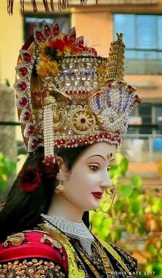 Kali Wallpaper, Maa Durga Hd, Karni Mata, Durga Maa Pictures, Shakti Maa, Navratri Wallpaper, Goddess Images, Navratri Devi Images, Navratri Puja