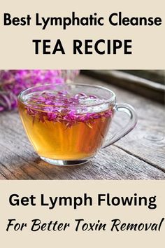 Dealing with lymphatic congestion is difficult. It brings about many unpleasant symptoms. Doing all you can to remedy the problem is a must. Help lymph drain naturally and rid the body of toxins with this lymphatic cleanse tea recipe. It supports the immune system and detox pathways. Lymph System Cleanse, Detox Pathways, Healing Teas, Cleansing Tea, Hot Teas, Tea Cleanse