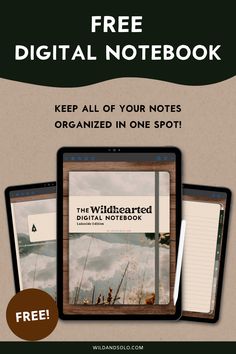 the wilderness notebook with free digital note book