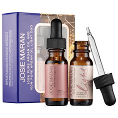 Shop Josie Maran’s 100% Pure Argan Oil and 100% Pure Argan Oil Light Duo at Sephora. Boy Smells, Gifts Under 25, Josie Maran, Oil Light, Holiday Beauty, Skin Nails, Hair Skin Nails, Beauty Gifts, Beauty Lover