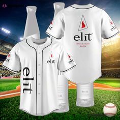 Ultimate Luxury: Elit Ultra Vodka Baseball Jersey - Premium Quality & Style Luxury Vodka, Lsu Tigers, Baseball Team, Welcome To The World, Baseball Jersey, Baseball Jerseys, Sport Event, Print Shirt, To The World